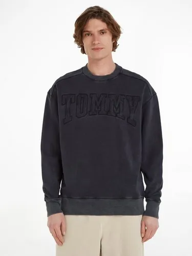 Tommy Jeans Sweatshirt TJM RLX NEW VRSTY ACID WASH CREW