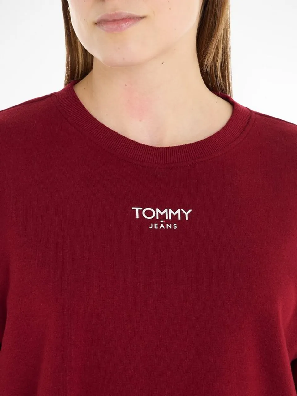 Tommy Jeans Sweatshirt TJW RLX CRP ESS LOGO CREW mit Tommy Jeans Logo