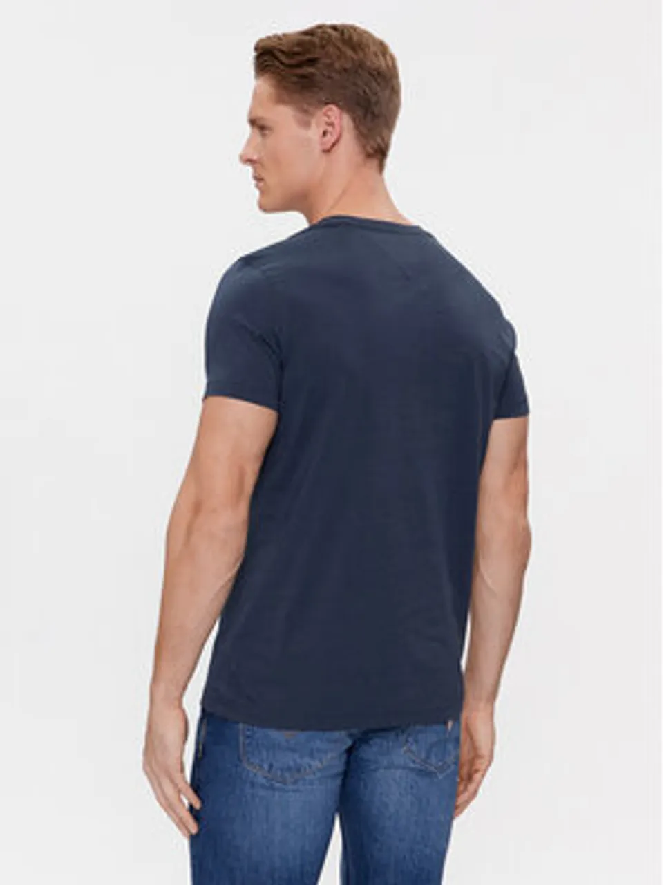 Tommy Jeans T-Shirt DM0DM04410 Dunkelblau Regular Fit