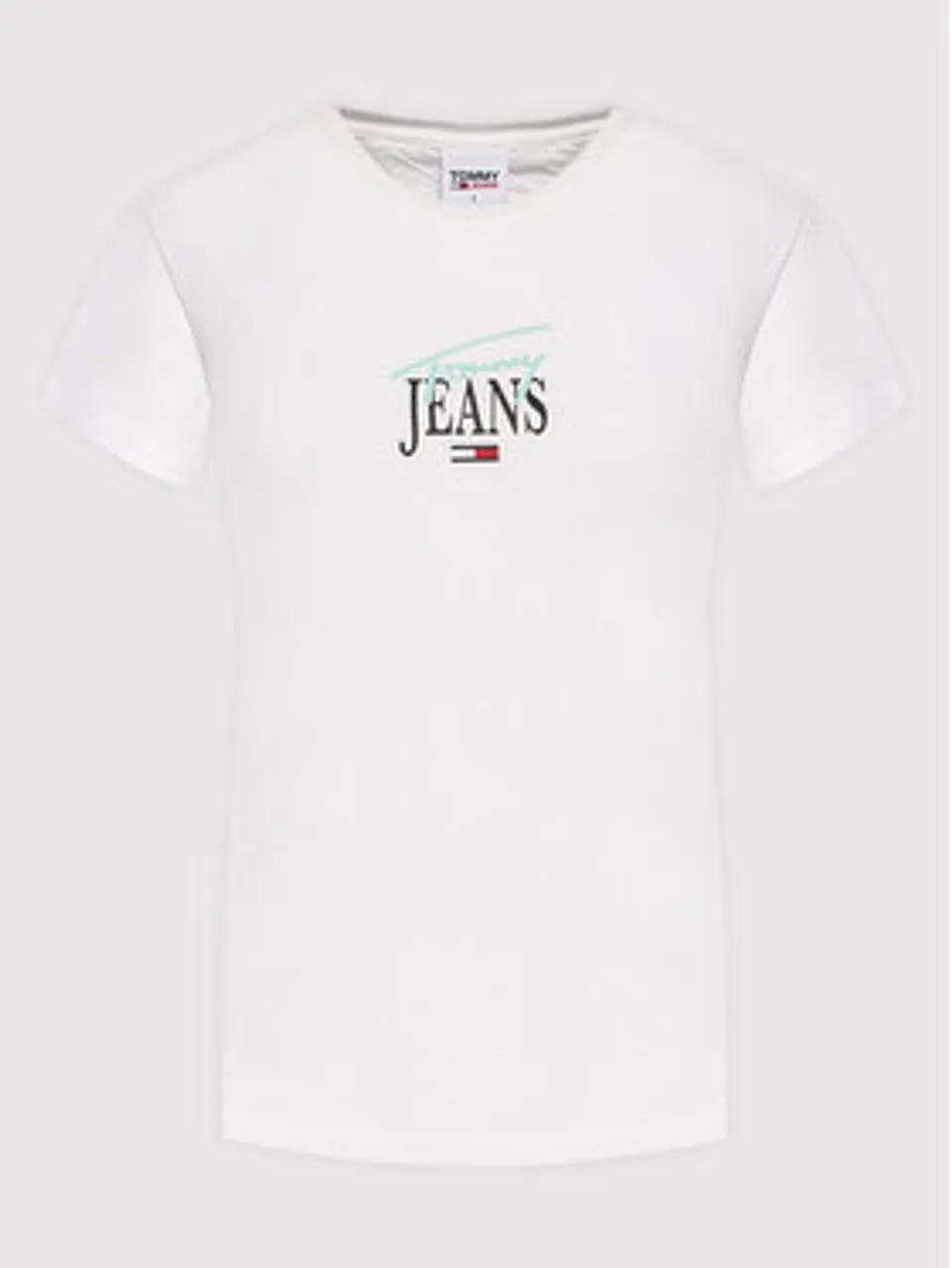 Tommy Hilfiger T-Shirt in weiss für Damen Essential Logo DW0DW12001 -  Preise vergleichen