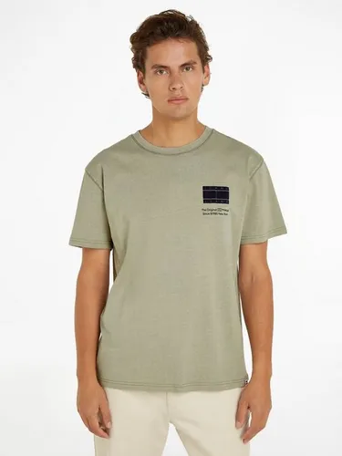 Tommy Jeans T-Shirt TJM REG ESSENTIAL CB FLAG TEE mit Rückenprint