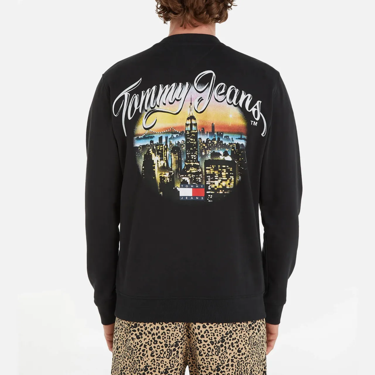 Tommy Jeans Vintage City Cotton-Jersey Sweatshirt