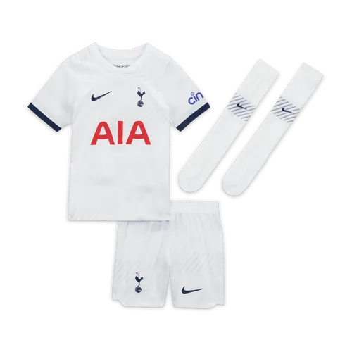 Tottenham Hotspur 2023/24 Home dreiteiliges Nike Dri-FIT-Set für jüngere Kinder - Weiß