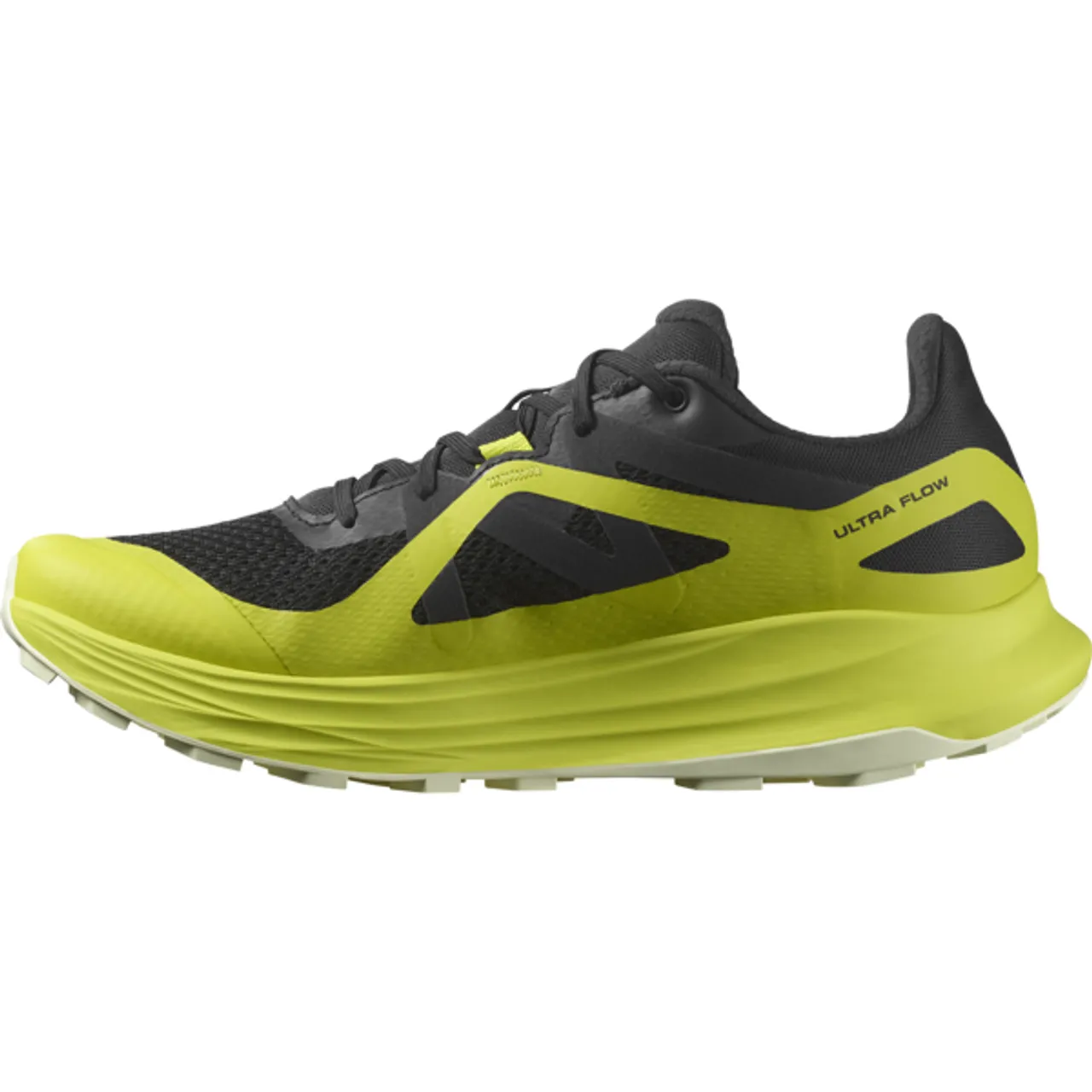 Trailrunningschuh SALOMON "ULTRA FLOW" Gr. 42, gelb (gelb, schwarz) Schuhe Damen Outdoor-Schuhe
