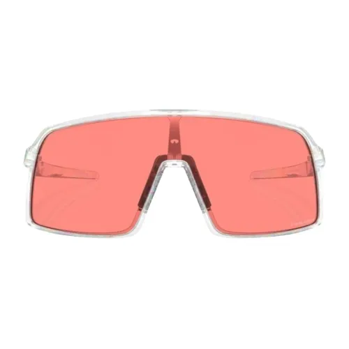 Transparente Sonnenbrille mit Wraparound-Design Oakley