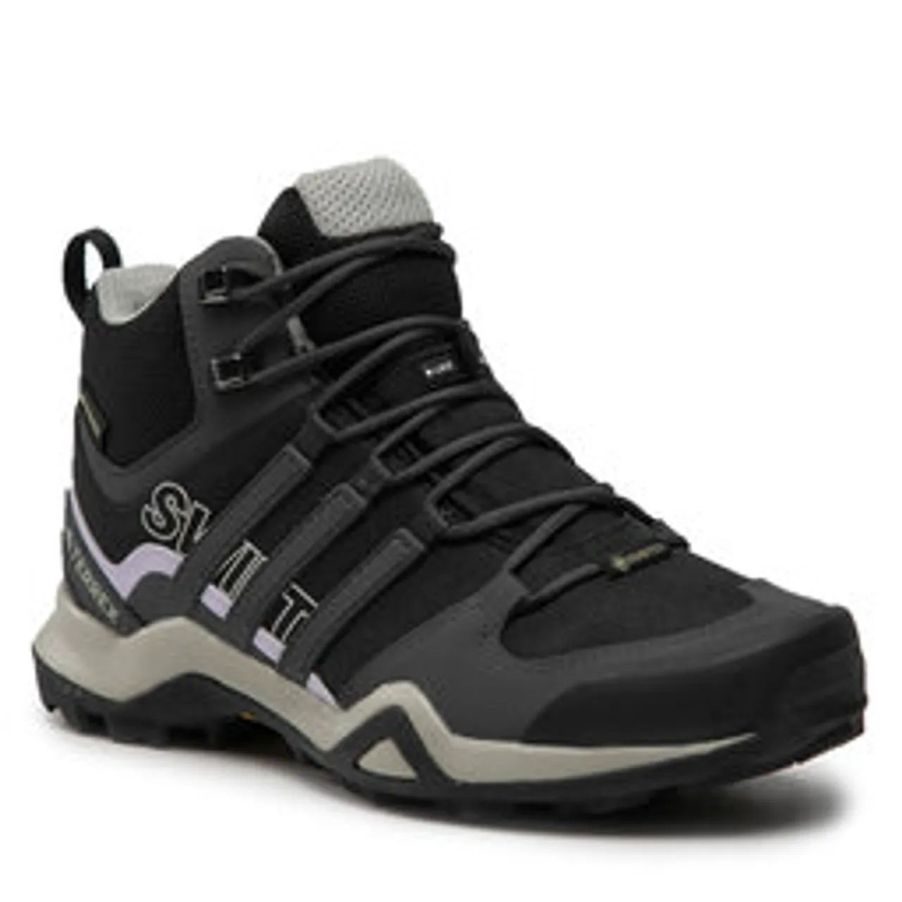 Trekkingschuhe adidas Terrex Swift R2 Mid GORE-TEX Hiking Shoes IF7637 Schwarz