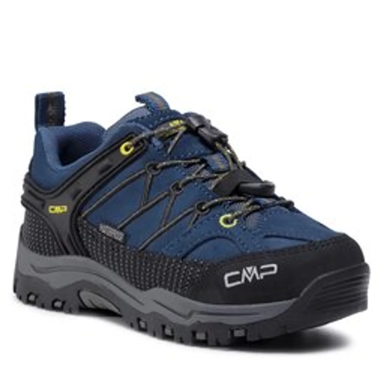 Trekkingschuhe CMP Kids Rigel Low Trekking Shoes Wp 3Q13244 Blue Ink/Yellow 10MF