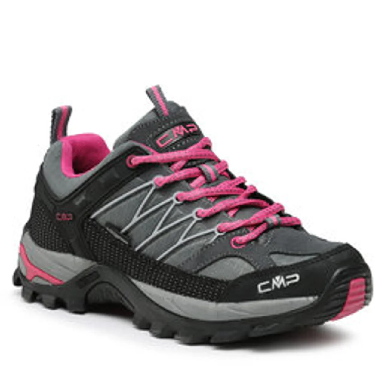 Trekkingschuhe CMP Rigel Low Trekking Shoes Wp 3Q54456 Grey/Fuxia/Ice 103Q