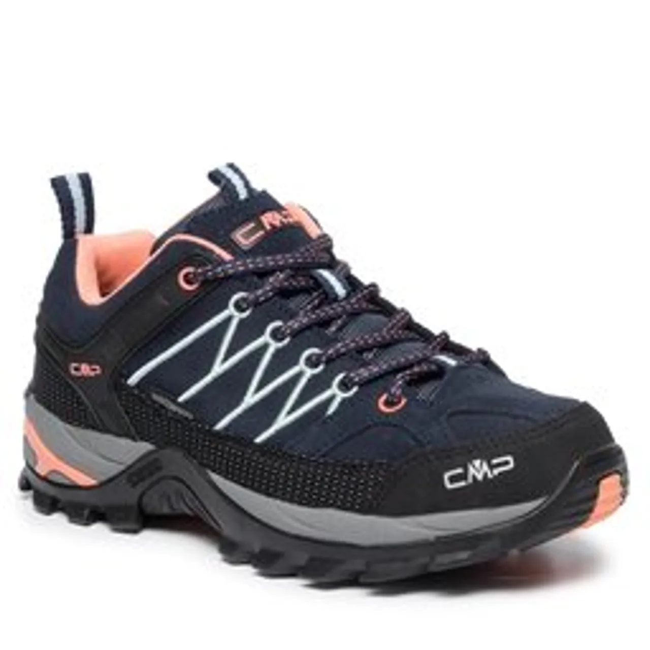 Trekkingschuhe CMP Rigel Low Wmn Trekking Shoes Wp 3Q13246 B.Blue/Giada/Peach 92AD
