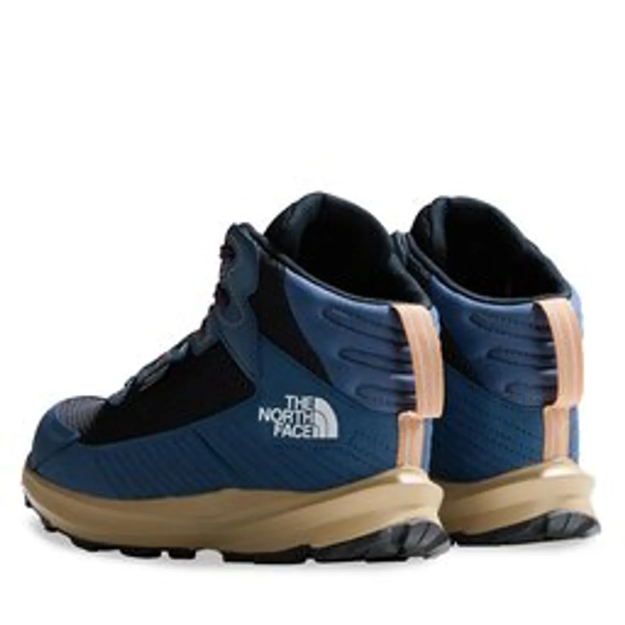 Trekkingschuhe The North Face Y Fastpack Hiker Mid WpNF0A7W5VVJY1 Shady Blue/Tnf White