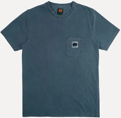 Trendsplant T-Shirt Garza Pigment Dyed T-Shirt Elm Green
