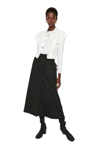 Trendyol Women's Damen Modest Maxi A-Linie Gestrickt Skirt
