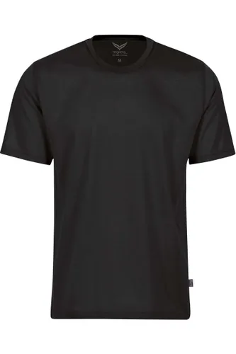 TRIGEMA Comfort Fit T-Shirt Rundhals schwarz, Einfarbig