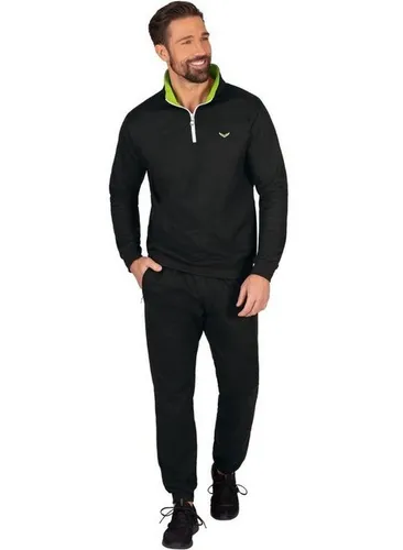 Trigema Sweater TRIGEMA Herren Jogginganzug in Sweat-Qualität