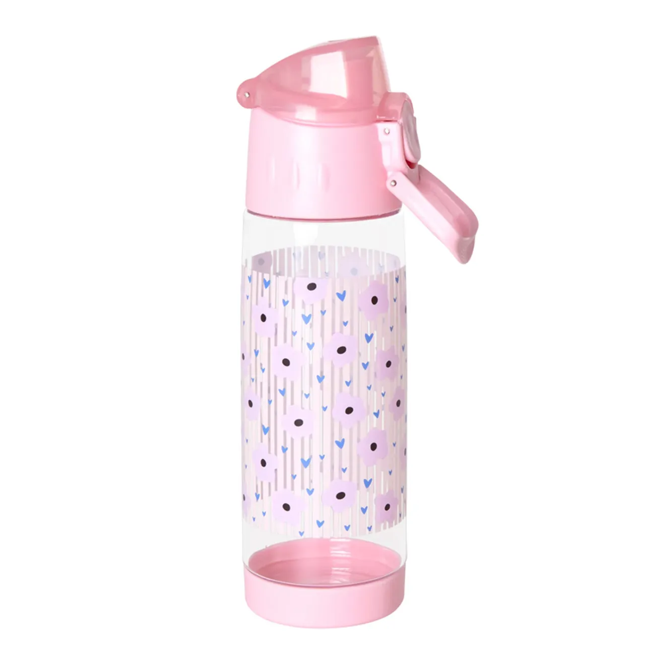 Trinkflasche FLOWERS (500ml) in rosa