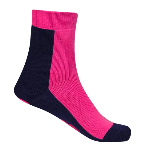 Trollkids Anti Slips Socks Kinder Socken pink-blau