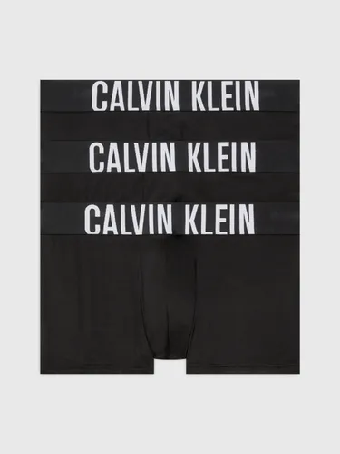 Trunk CALVIN KLEIN UNDERWEAR "TRUNK 3PK" Gr. XXL (56), 3 St., schwarz (black, black, black) Herren Unterhosen