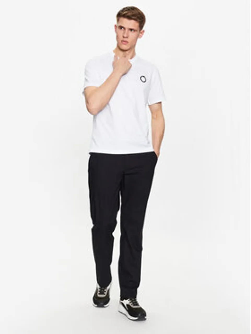 Trussardi T-Shirt 52T00723 Weiß Regular Fit