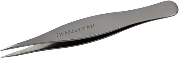 Tweezerman Point Tweezer - Spitze Pinzette, Gunmetal