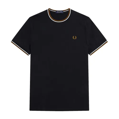 Twin Tipped Rundhals T-Shirt Fred Perry