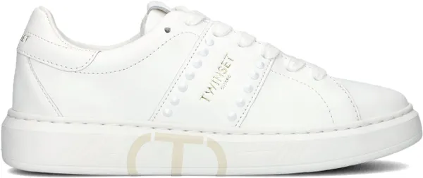 Twinset Milano Damen Sneaker Low 241tcp014 - Weiß