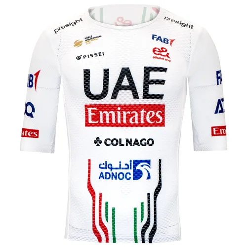 UAE EMIRATES Race Light 2024 Kurzarmtrikot, für Herren, Größe M, Fahrradtrikot,