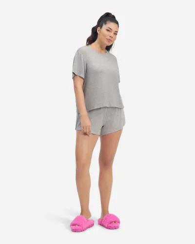UGG® Aniyah Set mit Top und Shorts für Damen in Grey
