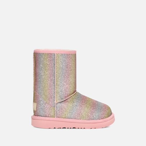 UGG Kids’ Classic II Glittered Faux Suede and Faux Shearling Boots - UK 5 Toddler