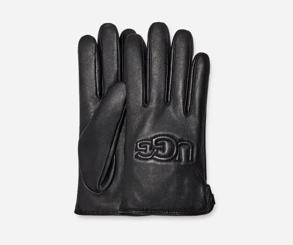 UGG® Kurze Handschuhe mit Logo für Damen in Black