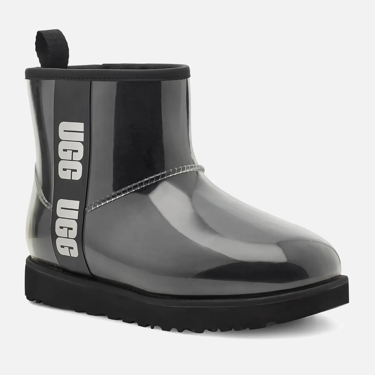 UGG Women's Classic Clear Mini Waterproof Boots - Black - UK 3