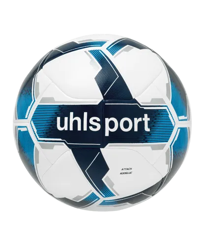 Uhlsport Attack Addglue Trainingsball Weiss Blau F02