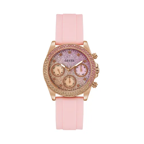 Uhr Guess Crystal GW0032L4 Pink/Gold