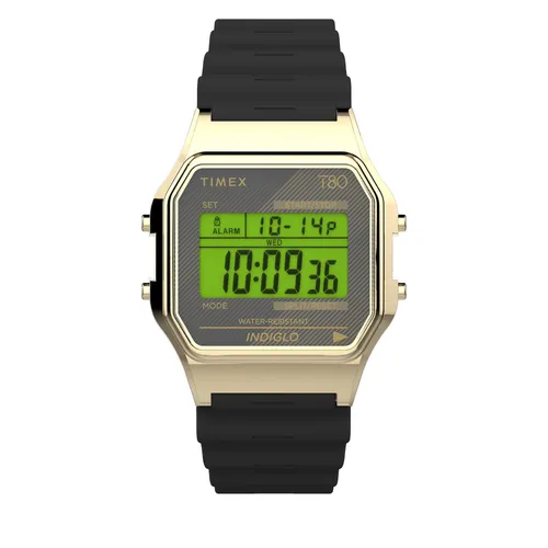 Uhr Timex T80 TW2V41000 Black/Gold