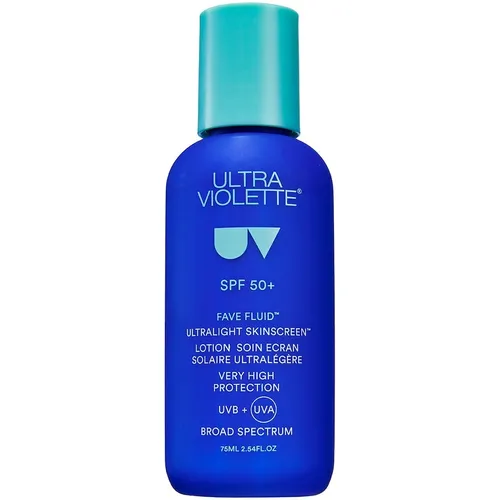Ultra Violette - Fave Fluid SPF50+ Lightweight Fragrance-Free Skinscreen 75 ml Sonnenschutz