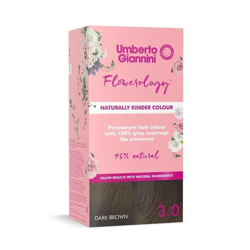 Umberto Giannini - Flowerology Vegan Permanent Colour Haartönung 110 ml Schwarz