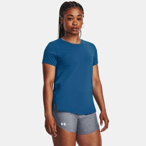 Under Armour Iso-Chill Laser T-Shirt für Damen Varsity Blau / Varsity Blau / Reflektierend S