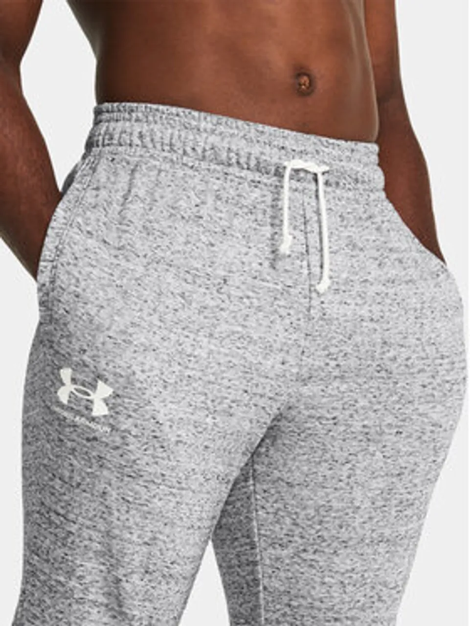 Under Armour Jogginghose Ua Rival Terry Jogger 1380843-011 Grau Fitted Fit