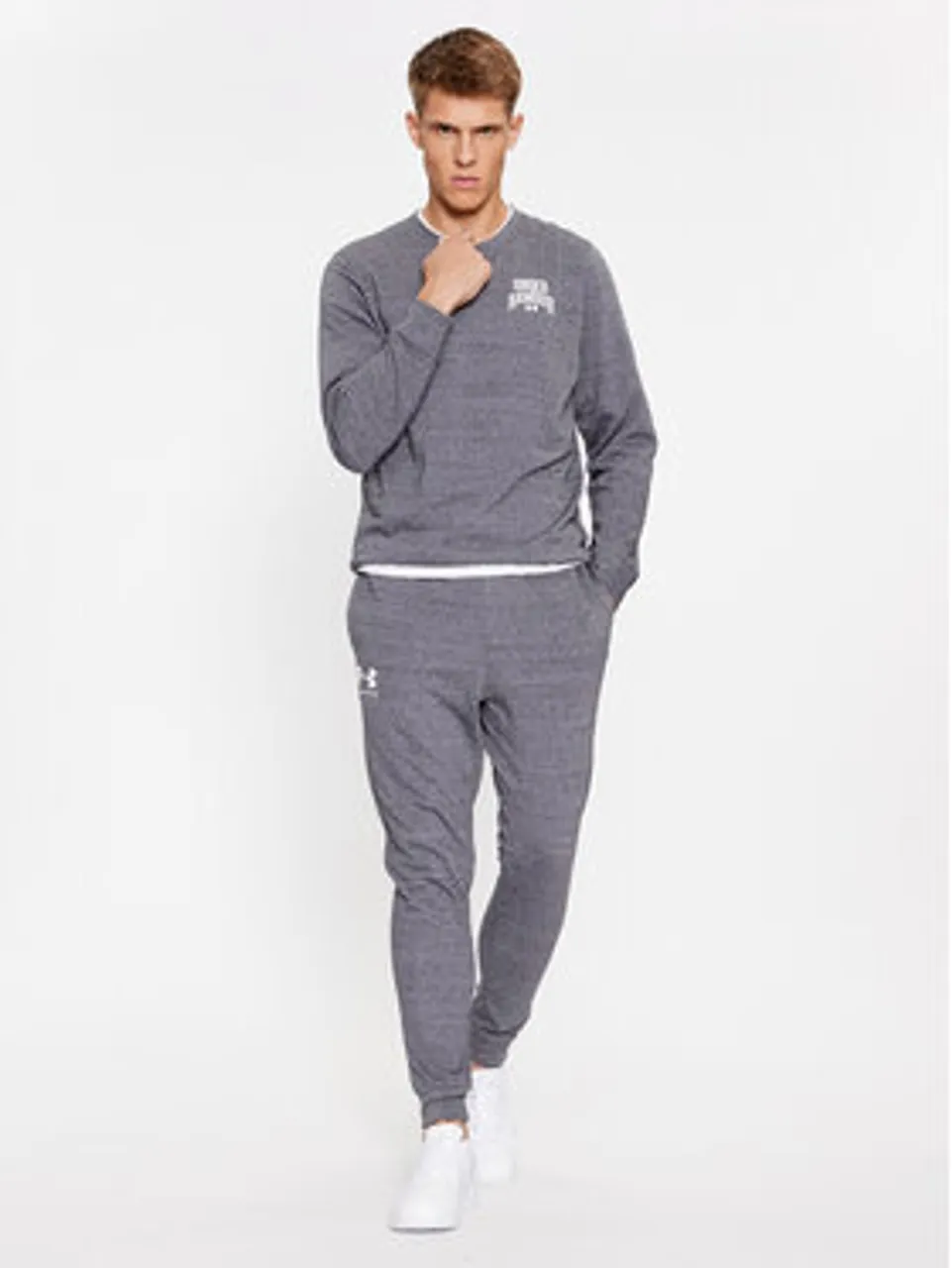 Under Armour Jogginghose Ua Rival Terry Jogger 1380843 Grau Fitted Fit
