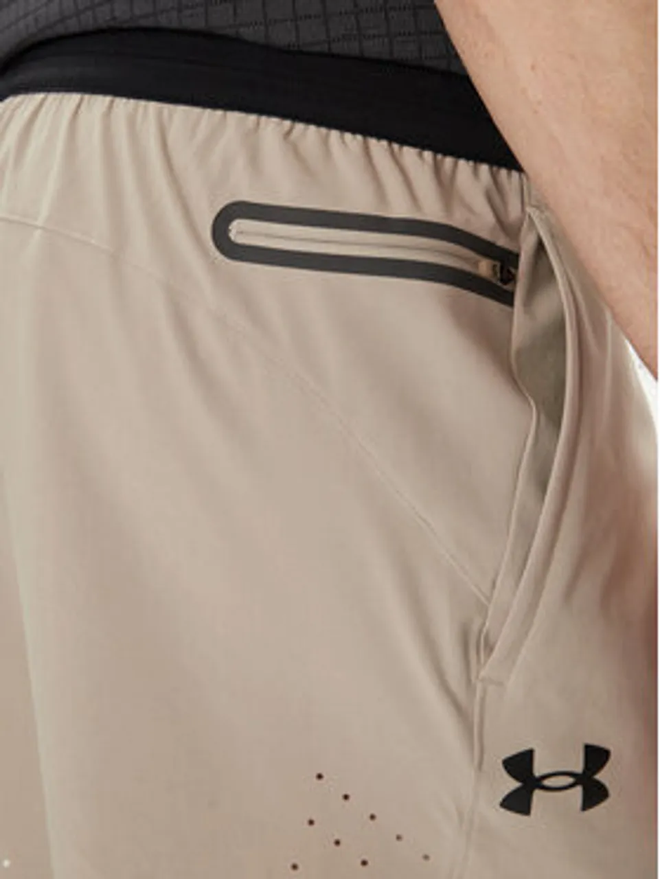 Under Armour Sportshorts Ua Peak Woven Shorts 1376782-203 Grau Fitted Fit