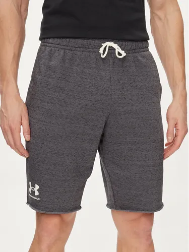 Under Armour Sportshorts Ua Rival Terry Short 1361631-025 Grau Fitted Fit