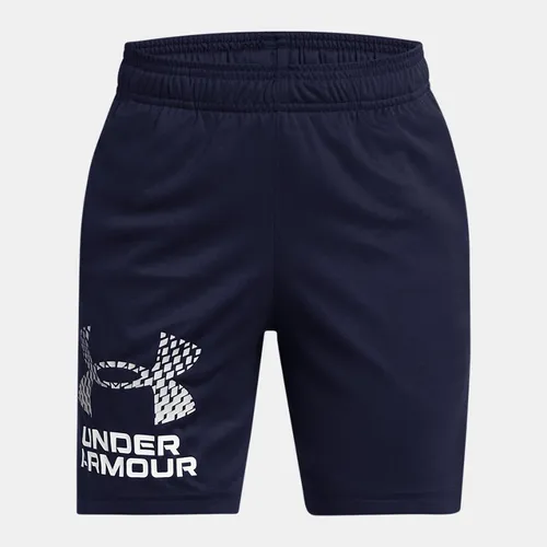Under Armour Tech™ Shorts mit Logo für Jungen Midnight Blaue Marine / Mod Grau YXL (160 - 170 cm)