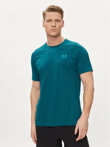 Under Armour Technisches T-Shirt Ua Hg Armour Ftd Graphic Ss 1383320-449 Grün Fitted Fit