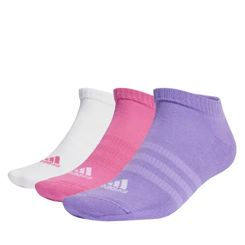Unisex-Sneakersocken adidas Cushioned Low-Cut Socks 3 Pairs IC1335 preloved fuchsia/white/violet fusion