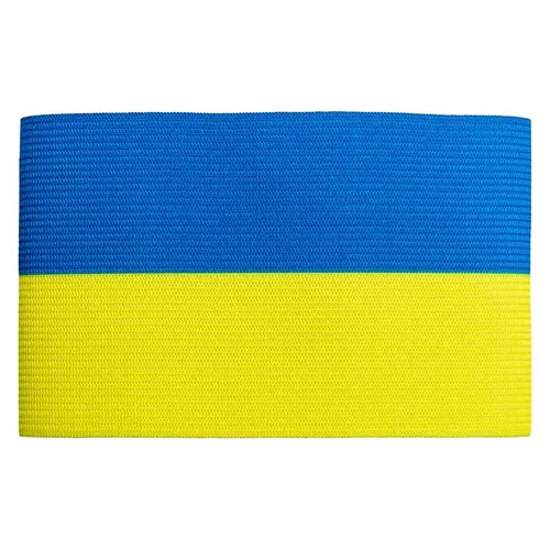 Unisport Kapitänsbinde Ukraine - Blau/Gelb