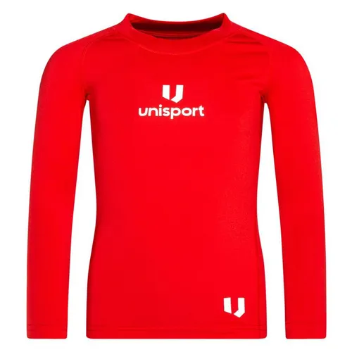 Unisport Warm Turtleneck Baselayer Shirt - Rot Kinder