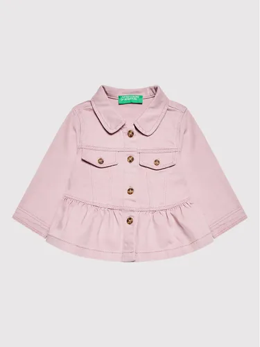United Colors Of Benetton Jeansjacke 2RISGN009 Rosa Regular Fit