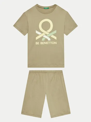 United Colors Of Benetton Pyjama 30960P06S Grün Regular Fit