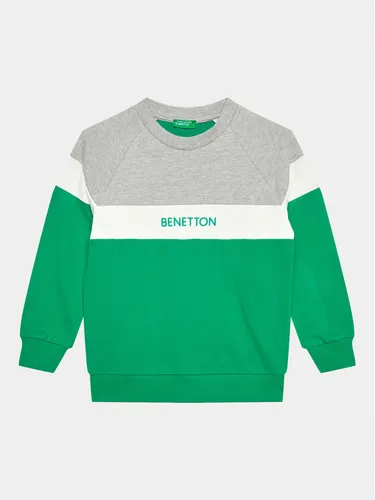 United Colors Of Benetton Sweatshirt 3FPPC10DZ Grün Regular Fit