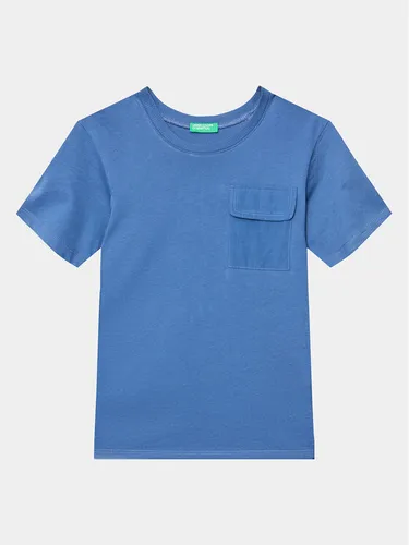 United Colors Of Benetton T-Shirt 3096G1097 Blau Regular Fit