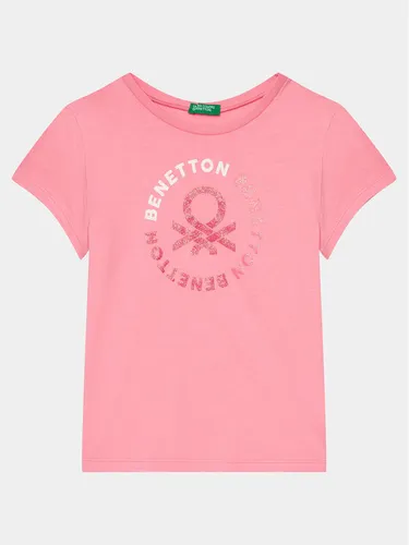 United Colors Of Benetton T-Shirt 3I1XC10H8 Rosa Regular Fit